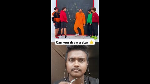 Can You Draw a Perfect Star? Let's See With Suman Reaction 😳