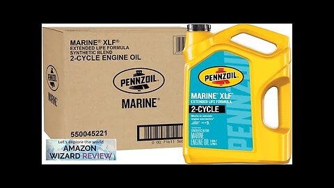 Pennzoil Marine XLF Extended Life Formula Engine Oil 1 Gallon (3-Pack) Review