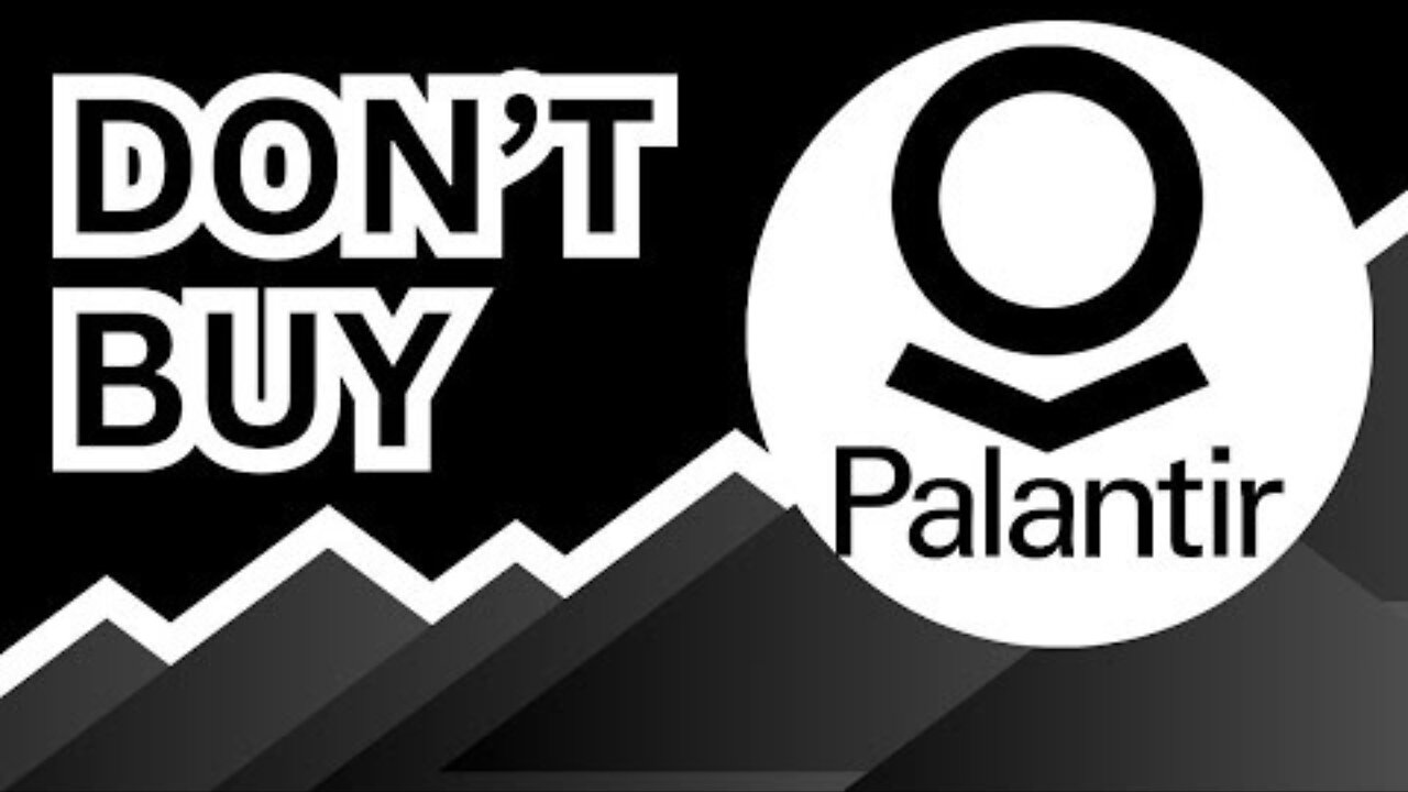 DON'T BUY Palantir Stock (Until You Watch This Analysis) #PLTR