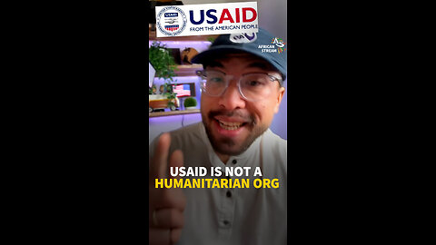USAID IS NOT A HUMANITARIAN ORG