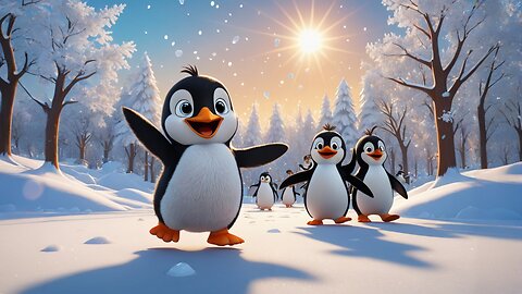 🧊🐧 Penguin Dance Song – Fun and Interactive Dance for Kids! 🎶✨