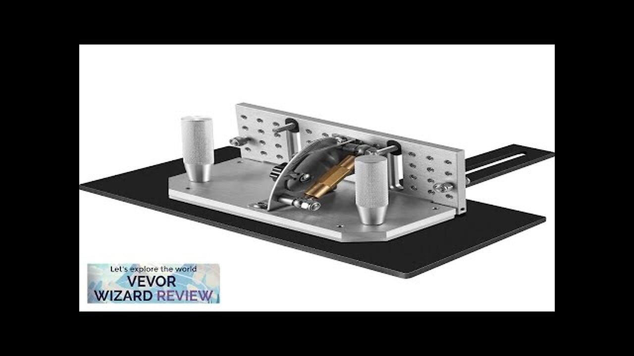 VEVOR Belt Grinder Knife Jig 7-3/4'' Long Sharpening Locator 85°~ 115°Adjustable Angle Review