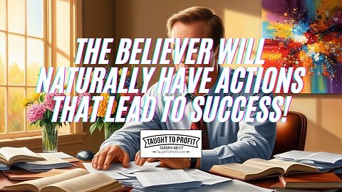 The Believer Will Naturally Have Actions That Lead To Success!