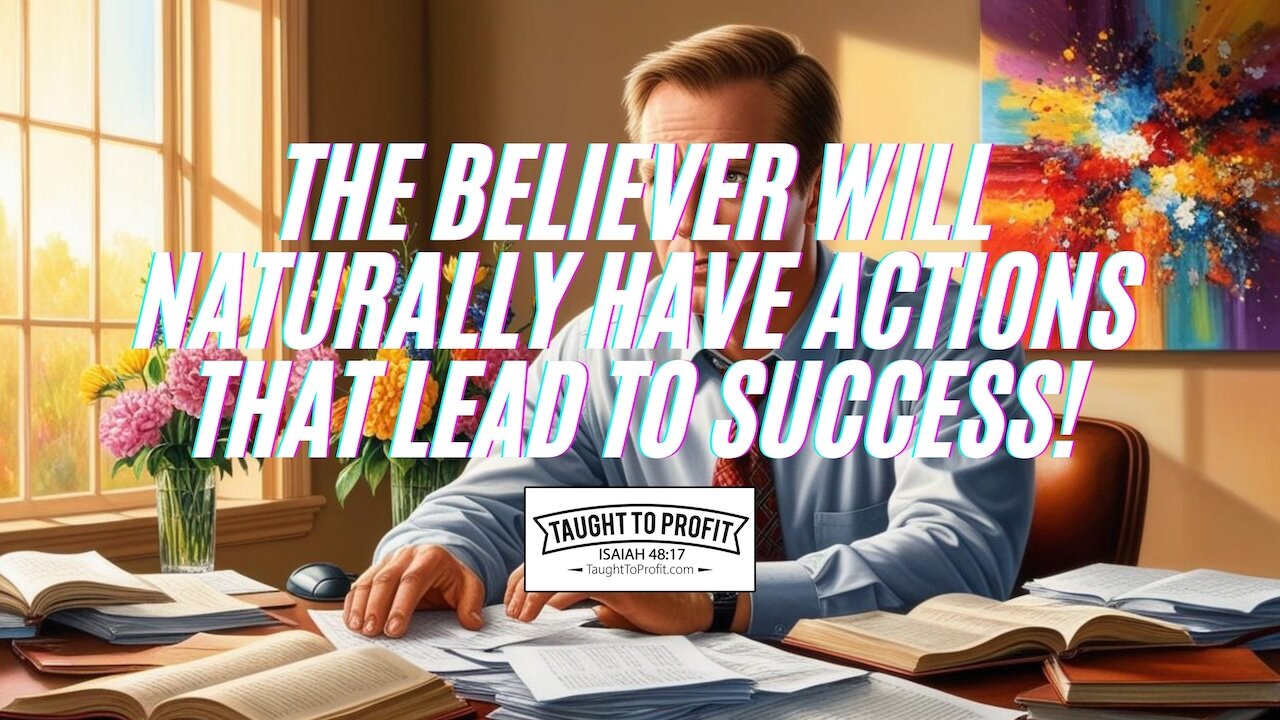 The Believer Will Naturally Have Actions That Lead To Success!