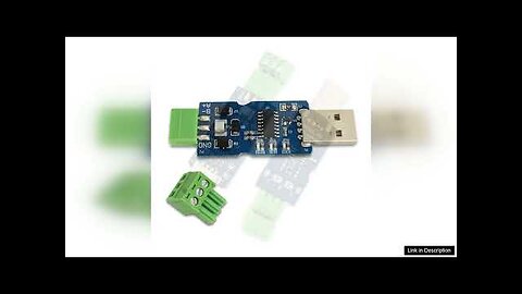 High-speed Serial 6Mbps USB to RS485 Communication Module Support for Windows 7/8 Review