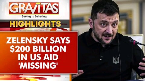 Where is Volodymyr Zelenskyy missing #USAID?