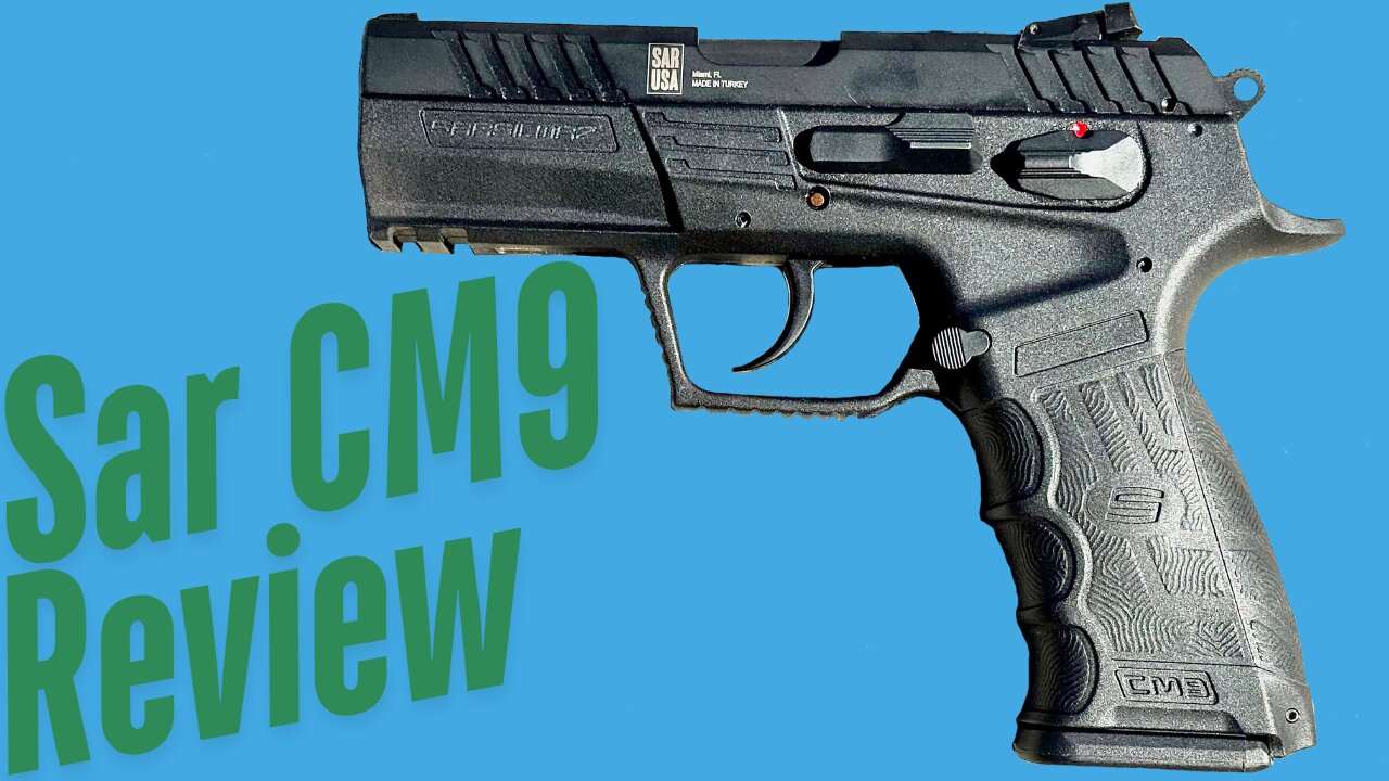 Sar CM9 Gen 2 Gun Review (SARUSA/Sarsilmaz Firearms)