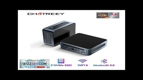 Chatreey AN2P Mini PC R5 5625U/3550H Gaming Desktop Computer NVME SSD WIFI6 Review