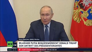 Putin: Russland gratuliert Trump