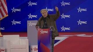 Steve Bannon Speaks at 2025 CPAC