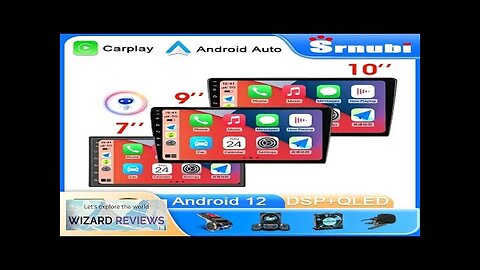 Srnubi 2 din 7 9 10'' Android 12 For Toyota VW Kia Review