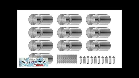 VEVOR Glass Clamp 10 PCS Round Glass Railing Bracket for 0.31 "-0.62 Review