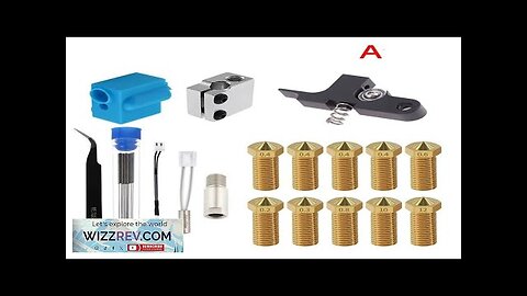 3D Printer Accessories Nozzle Silicone Sleeve Thermistor Heating Tube Throat Kit Review