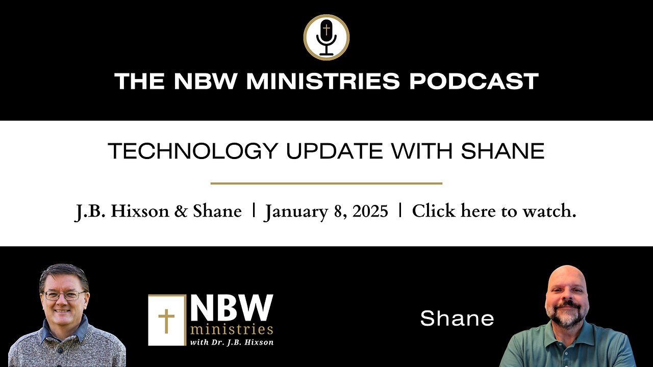 1112. Technology Update with Shane