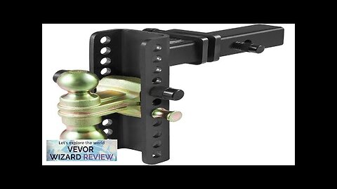 VEVOR Adjustable Trailer Hitch 8-Inch Drop & 6.5-Inch Rise Hitch Ball Mount Review