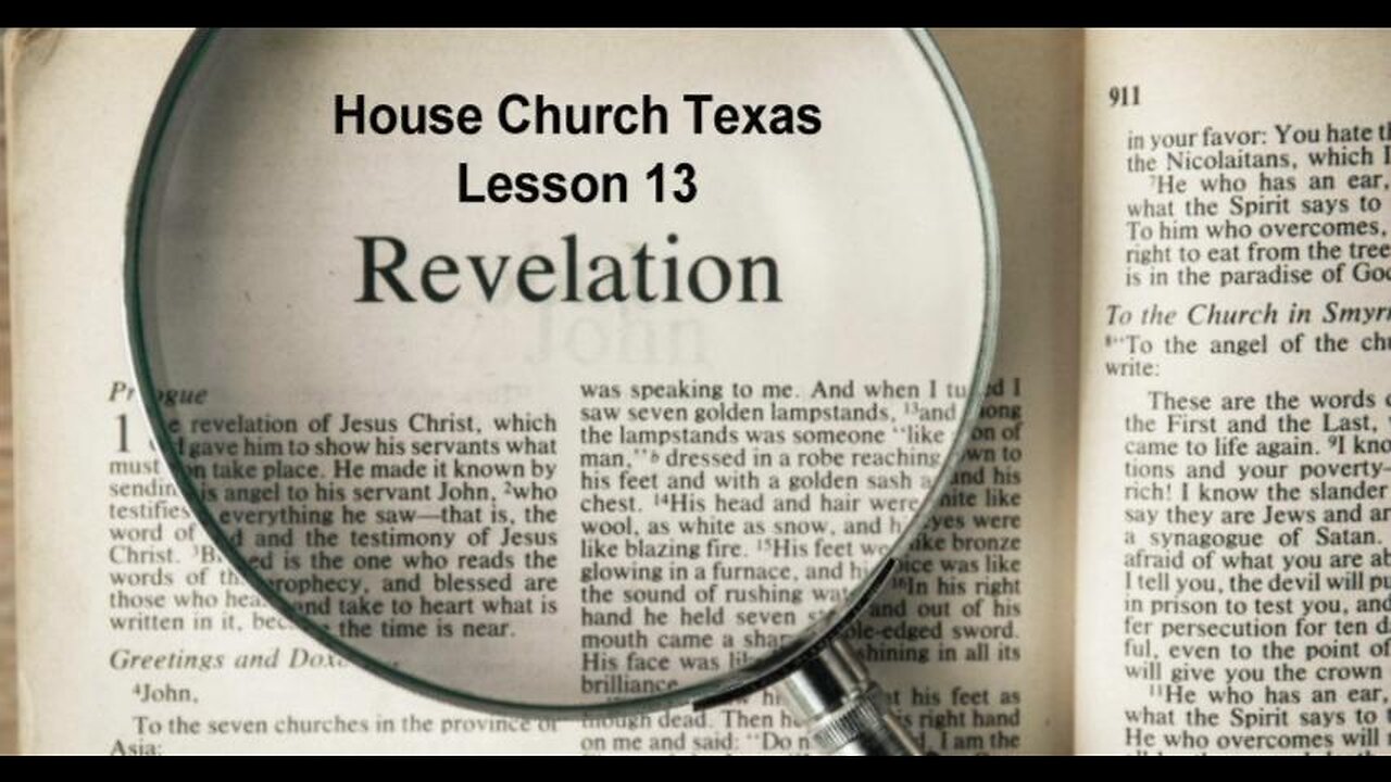 Journey Through Revelation Lesson 13 - The Fifth and Sixth Seals- Wed. February 12th, 2025