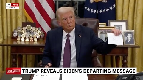 Donald Trump Reveals Joe Biden’s Departing Message