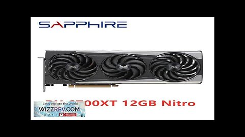 Sapphire RX 6700 XT 6700XT RX6700 Nitro 12GB GPU Video Card AMD Review