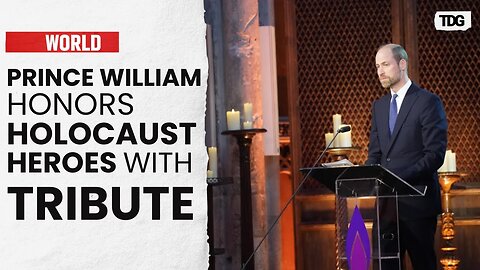 Prince William Honors Holocaust Memorial Day with Heartfelt Family Tribute | The Daily Guardian