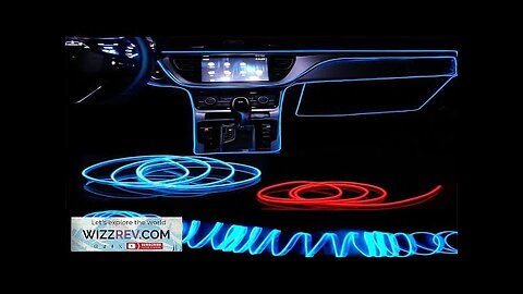 5M USB Car Atmosphere Light LED Light Bar Atmosphere Light Line Car Review