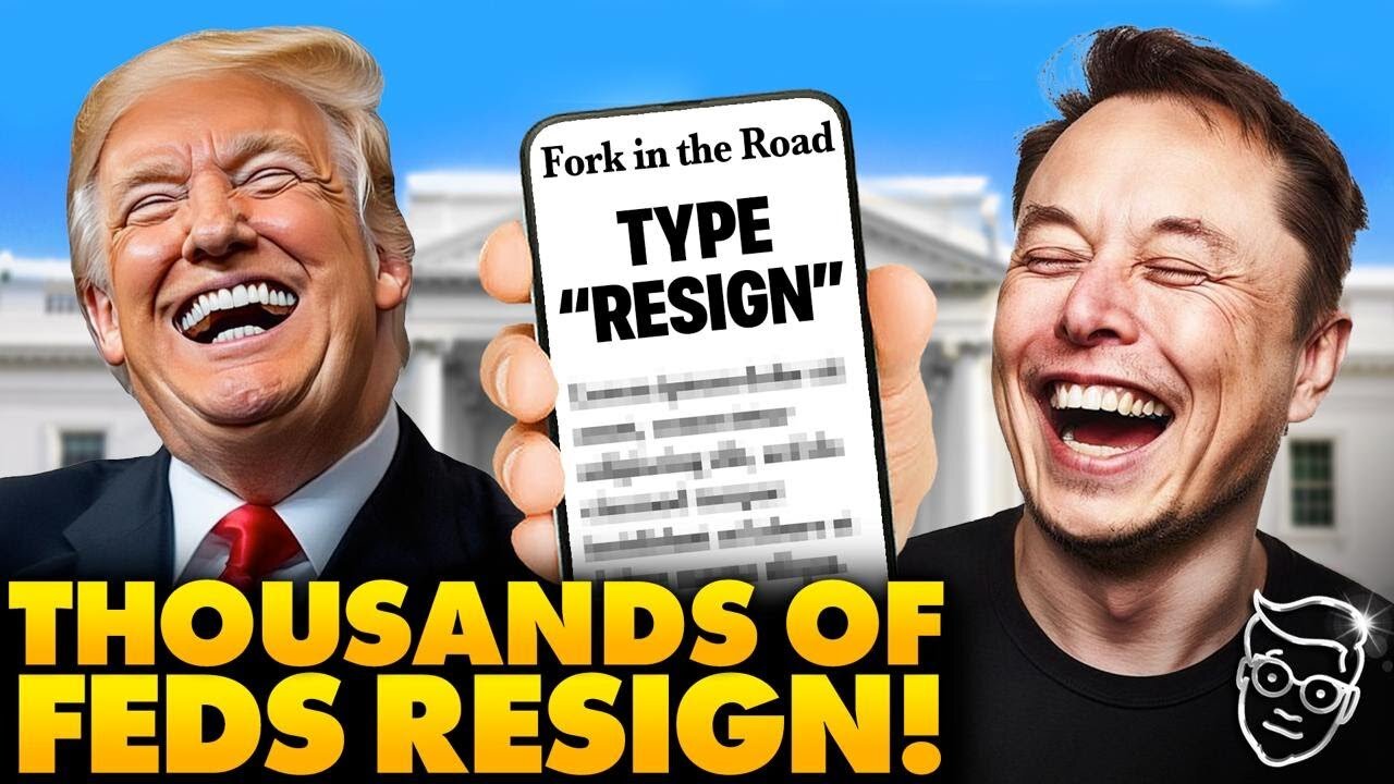 Feds in PANIC_ Trump _ Elon Send Resignation Letter To EVERY Government Employee _ _This is the End