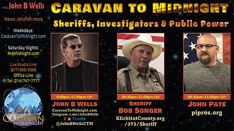 Sheriffs, Investigators & Public Power - John B Wells LIVE