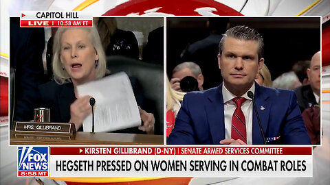 Sen. Kirsten Gillibrand MELTS DOWN In Crazed Rant And The Look On Pete Hegseth's Face Is GLORIOUS