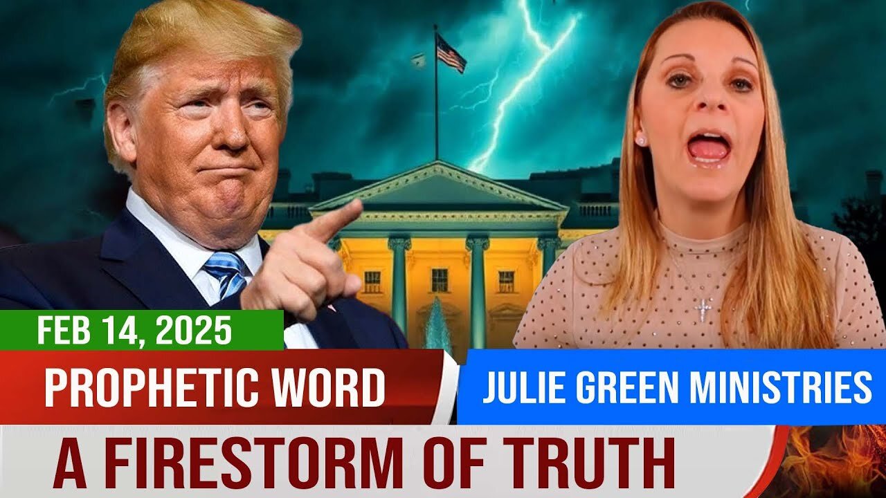 Julie Green PROPHETIC WORD✝️💖[PROPHETIC WORD] A FIRESTORM OF TRUTH WILL SET THE ESTABLISHMENT ABLAZE