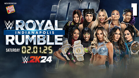 WWE 2K24 Royal Rumble February 1st 2025 - The Queen is BACK!