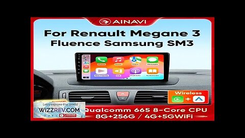 Ainavi Car Radio Multimedia Play For Renault Megane 3 Fluence Samsung SM3 Review