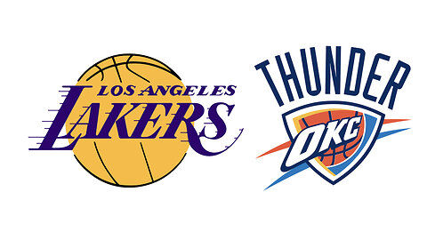 Lakers @ Thunder. NBA 2K25. Visual Concepts. 2K Sports.