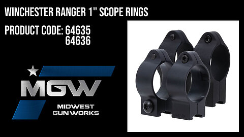 Winchester Ranger 1" Scope Rings