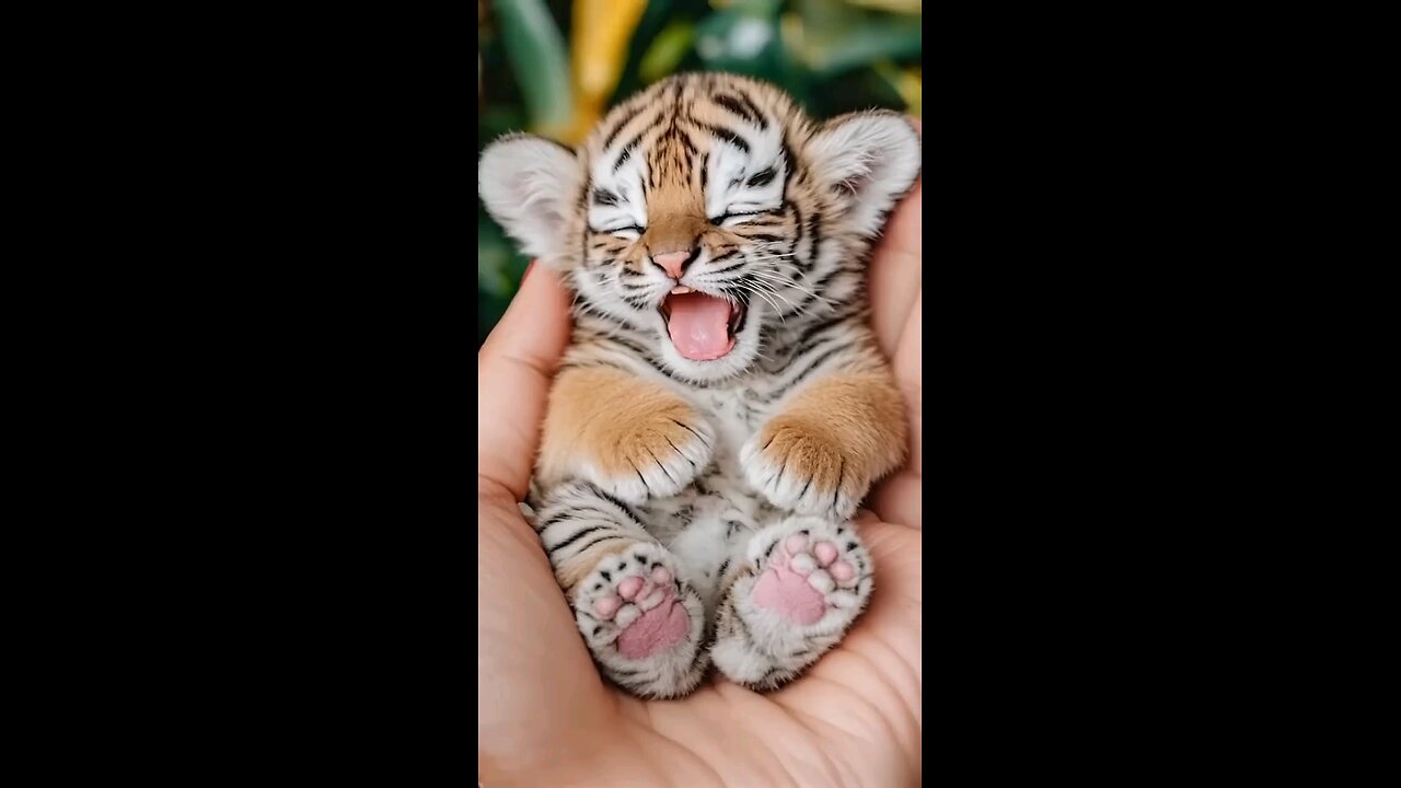 live wildlife sanctuary indians Tiny Tiger Cub Tries To Roar