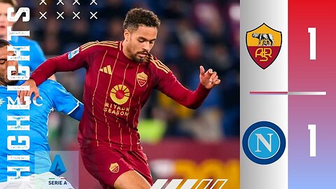 As Roma 1-1 Napoli | Match Highlights | Big Match | Serie A 24/25