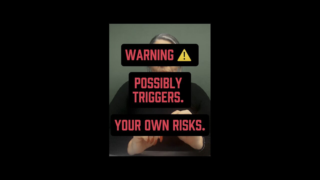Warning: Possibly Triggers. Your Own Risks. 🤷‍♀️ #talk #truth #woke #people #reveal #expose #toxic