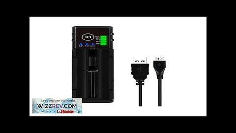 USA Direct K1 Single Slot with USB Port Universal Li-ion Battery Charger Review