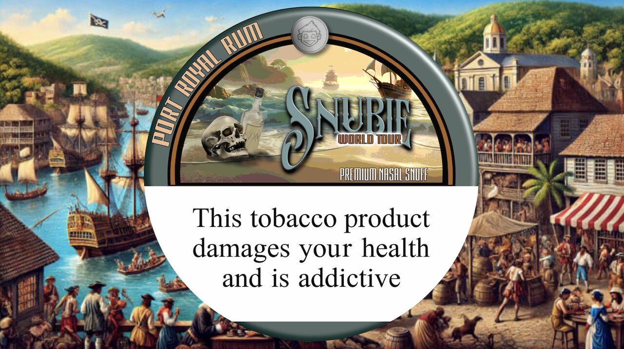 Snubie World Tour: Port Royal Rum (Nasal Snuff) Review