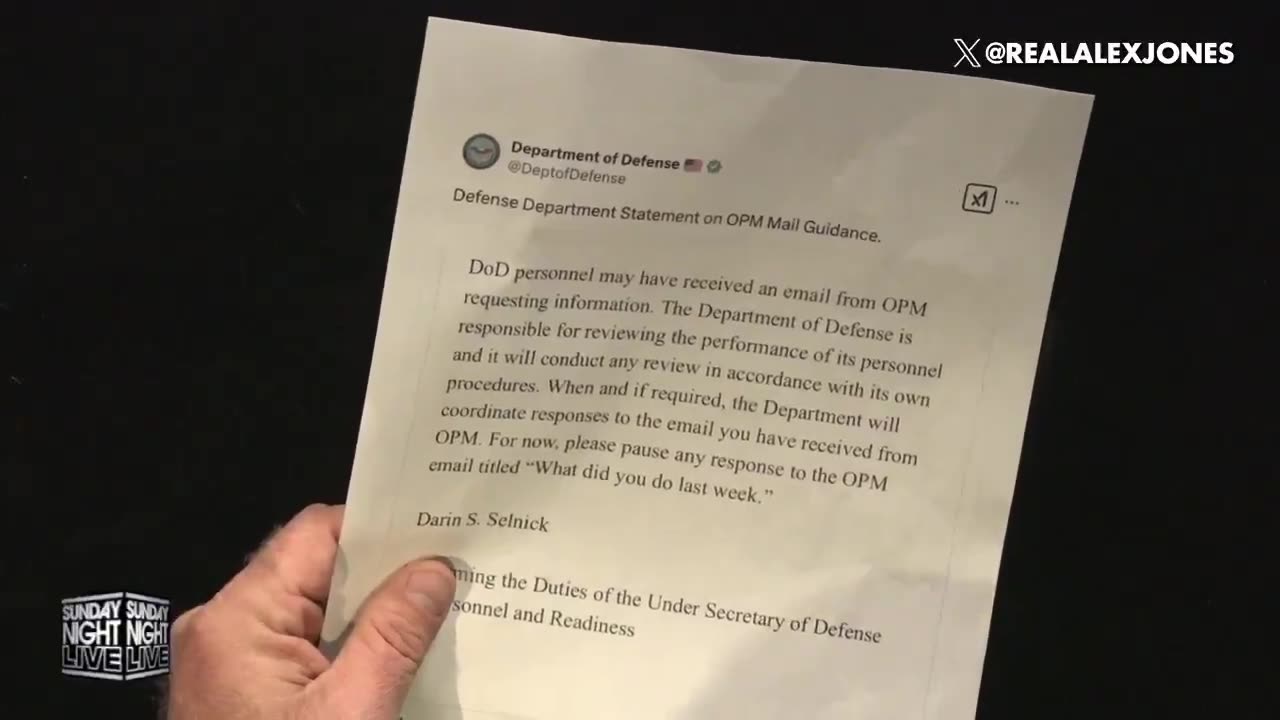 Breaking: Elon Musk Was Following Trump's Orders When He Emailed All Federal Employees