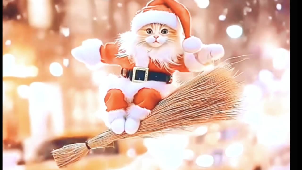 You Won't Believe What Happens When Kids Hear Jingle Bells, Christmas Song #christmas #cat