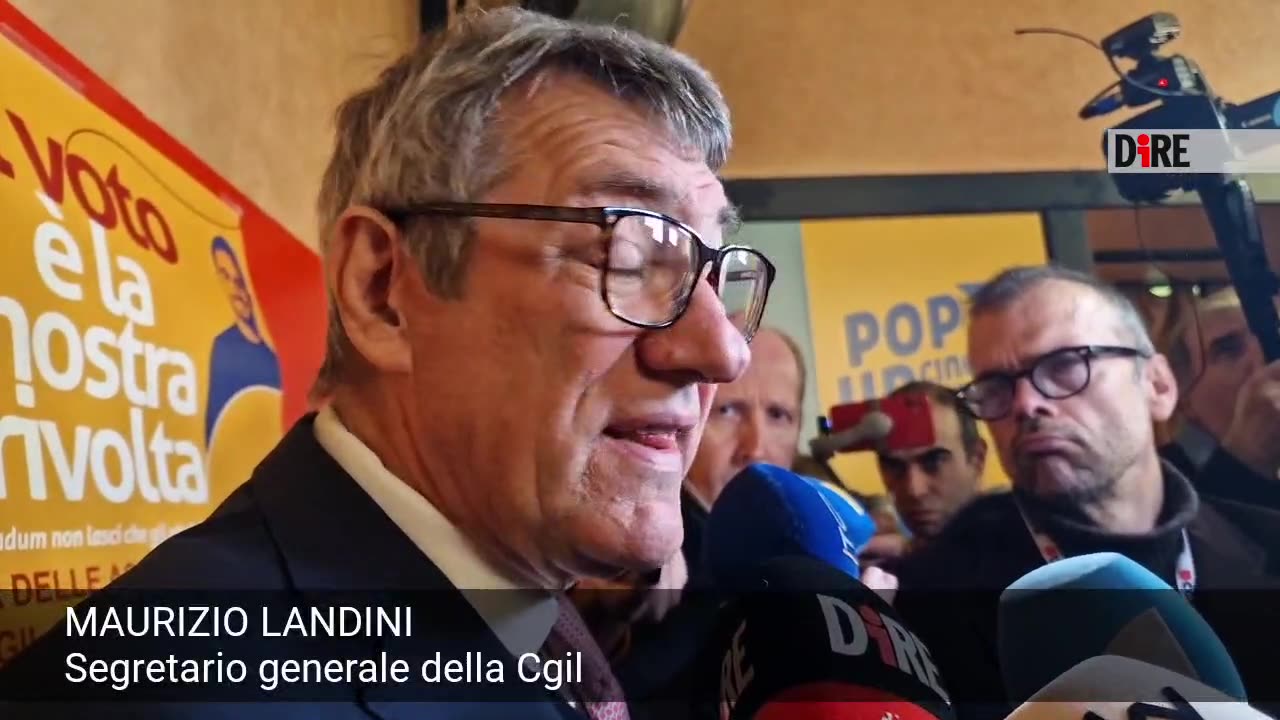 Bologna - GERMANIA. LANDINI: AFFLUENZA RISPOSTA AD ATTACCHI CONTRO DEMOCRAZIA E UE (24.02.25)