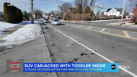 SUV carjacked with toddler inside