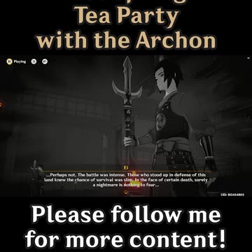 Hot Spring Tea Part with Archon 3