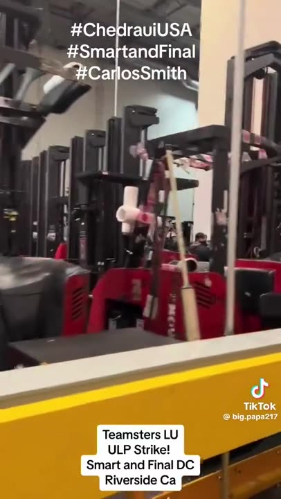 Ports workers officially going on strike - happening NOW