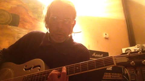 Burny Hill - 'Children of The Light' - Song on a Dobro guitar