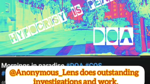DOA's Hypocrisy and @Anonymous Lens
