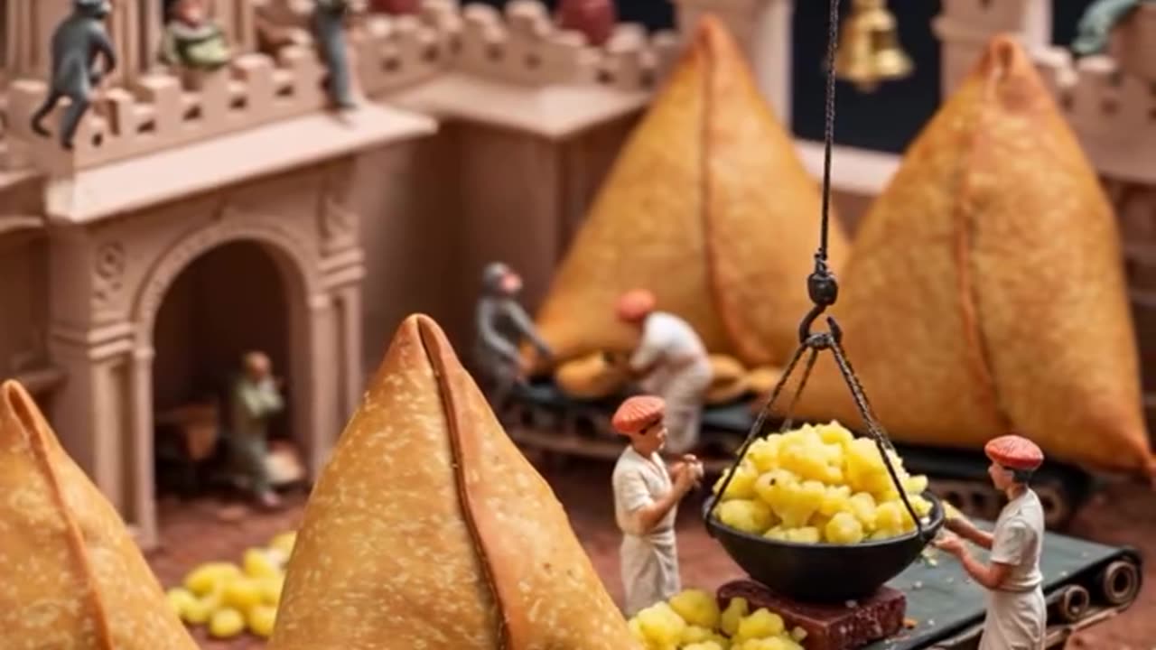 India’s culinary wonders, miniaturized into bite-sized adventures! 🌎✨