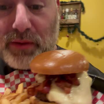 My favorite Cheeseburger by far! OH! The Black and Blue Burger! OH!