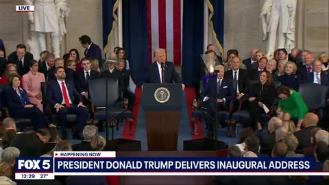 President Trump's inauguration speech FULL SPEECH