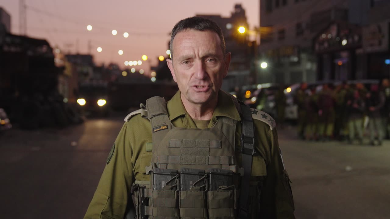 IDF: The Chief of the General Staff at the Scene of the Terror Attack in Samaria: