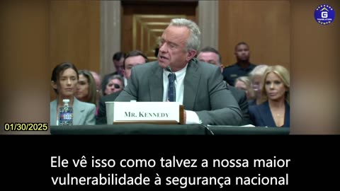 【PT】RFK Jr. sobre o controle do PCCh sobre a cadeia de fornecimento de drogas na audiência...